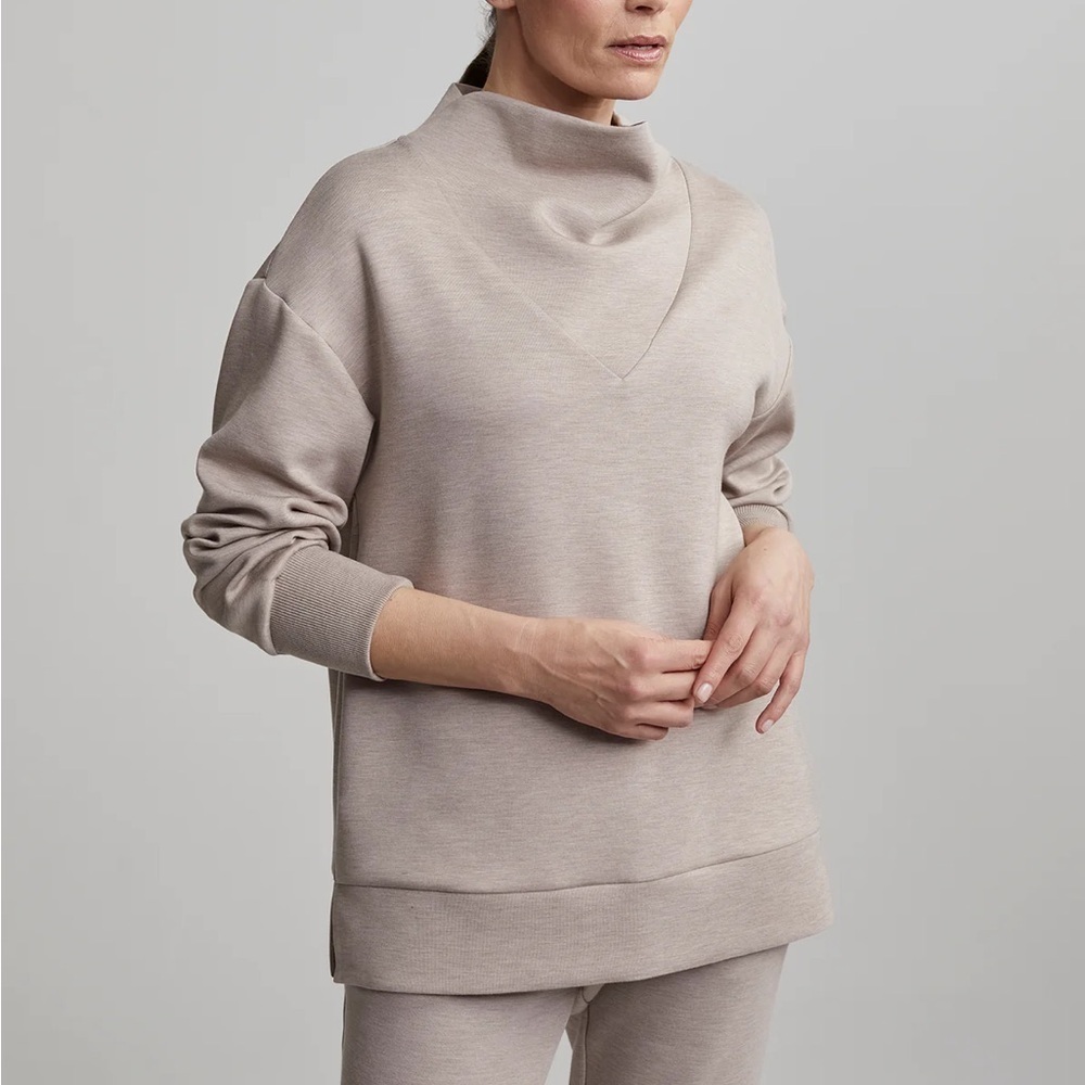 Varley Modena Longline Women's Sweater Size Small Cozy Cabincore Loungewear